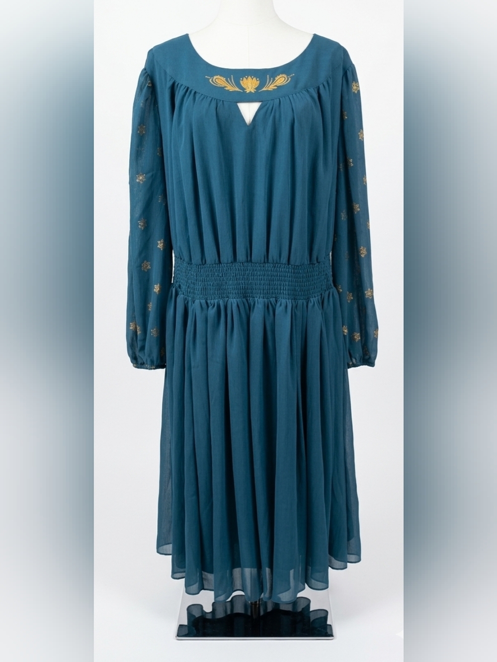 NWOT Disney Parks The Dress Shop Aladdin Princess Jasmine Dress Size 1X - Picture 2 of 15